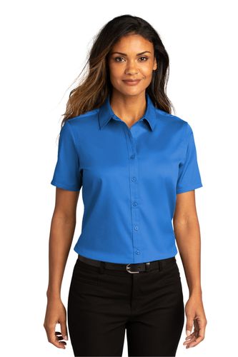 LADIES Port Authority SuperPro React Twill Shirt - LW809 image thumbnail