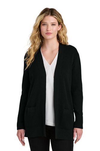 LADIES Port Authority Easy Care Open-Front Cardigan Sweater - LSW2890_LS image thumbnail