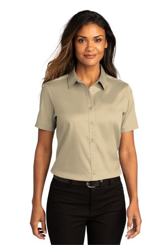 LADIES Port Authority SuperPro React Twill Shirt - LW809 image thumbnail
