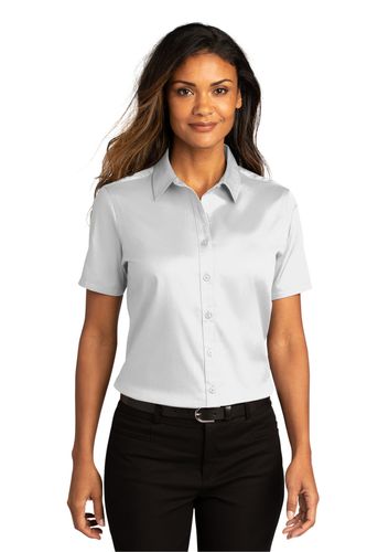 LADIES Port Authority SuperPro React Twill Shirt - LW809 image thumbnail