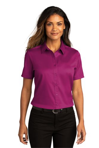 LADIES Port Authority SuperPro React Twill Shirt - LW809 image thumbnail