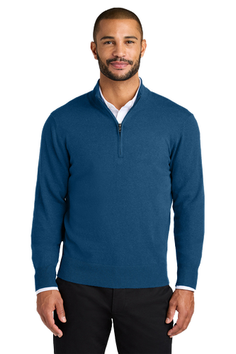 MEN'S Port Authority Easy Care 1/4 Zip Sweater - SW2900 image thumbnail