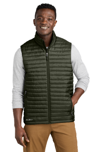 MEN'S Eddie Bauer Packable Quilted Vest - EB516 image thumbnail