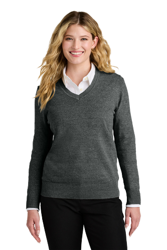 LADIES Port Authority Easy Care V-Neck Sweater - LSW2850 image thumbnail