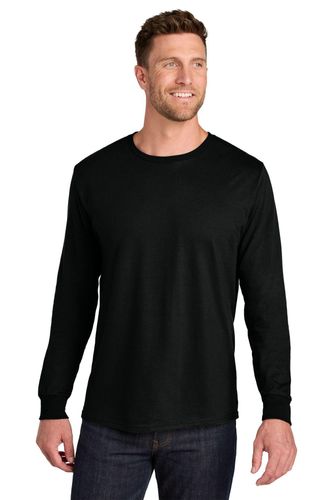 UNISEX Jerzees Ultimate Ring Spun Long Sleeve Tee - IC46L image thumbnail
