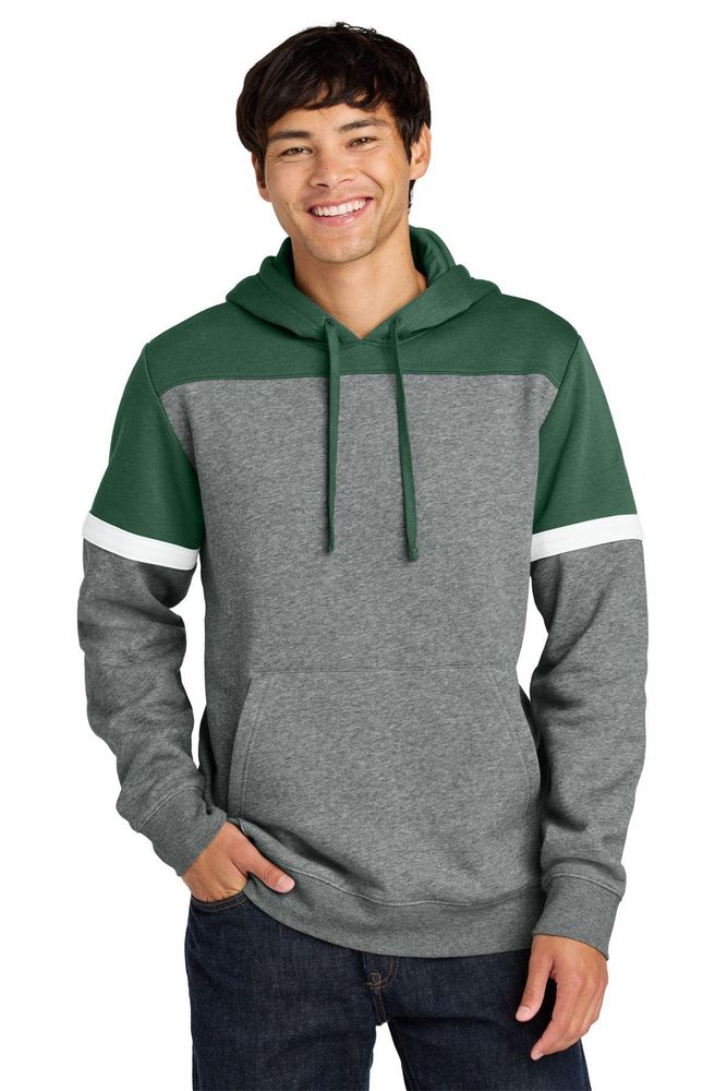 UNISEX Sport-Tek Drive Fleece Colorblock Hoodie - STF205 primary image