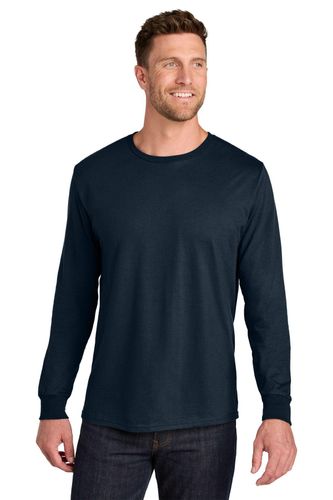 UNISEX Jerzees Ultimate Ring Spun Long Sleeve Tee - IC46L image thumbnail