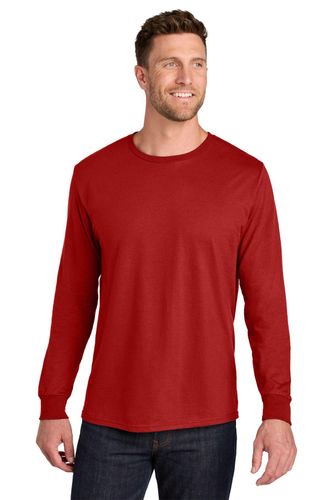 UNISEX Jerzees Ultimate Ring Spun Long Sleeve Tee - IC46L image thumbnail