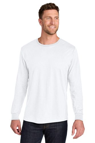 UNISEX Jerzees Ultimate Ring Spun Long Sleeve Tee - IC46L image thumbnail