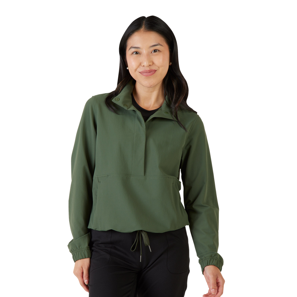 LADIES Storm Creek Outdoer Snap Pullover - 4085 primary image