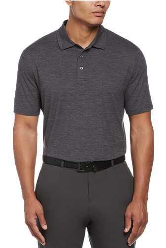 MEN'S Perry Ellis Double Knit Polo - PEM120 image thumbnail