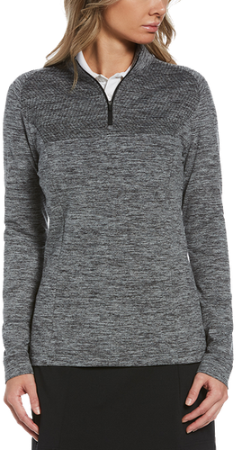 LADIES Perry Ellis 1/4 Zip - PEW108 image thumbnail
