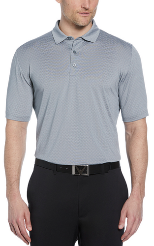 MEN'S Callaway All-Over Stitched Chev Polo - CGM794 image thumbnail