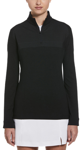 LADIES Perry Ellis 1/4 Zip - PEW108 image thumbnail