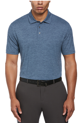 MEN'S Perry Ellis Double Knit Polo - PEM120 image thumbnail
