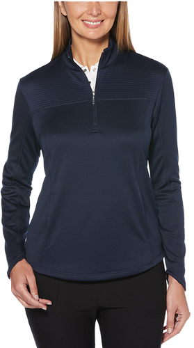 LADIES Callaway Ottoman Fleece 1/4 Zip - CGW704 image thumbnail