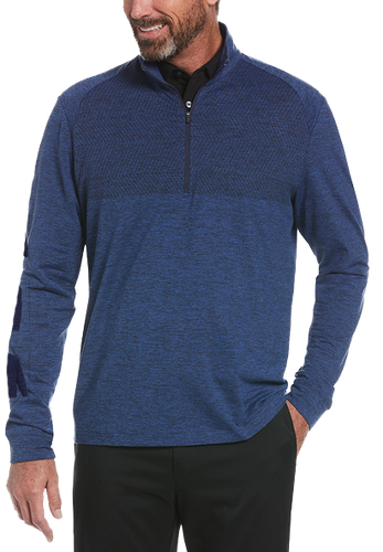 MEN'S Perry Ellis 1/4 Zip - PEM104 image thumbnail