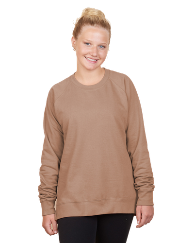 LADIES Enza Midweight PFC Crew - EZ325_front image thumbnail