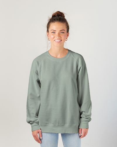 LADIES Enza Midweight PFC Crew - EZ325_front image thumbnail