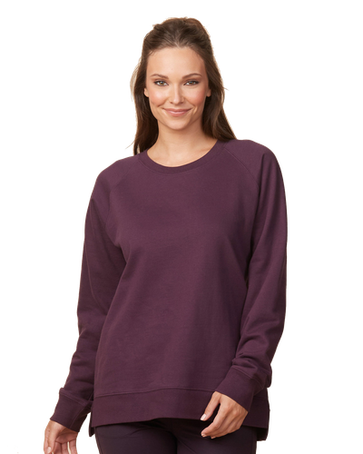 LADIES Enza Midweight PFC Crew - EZ325_front image thumbnail