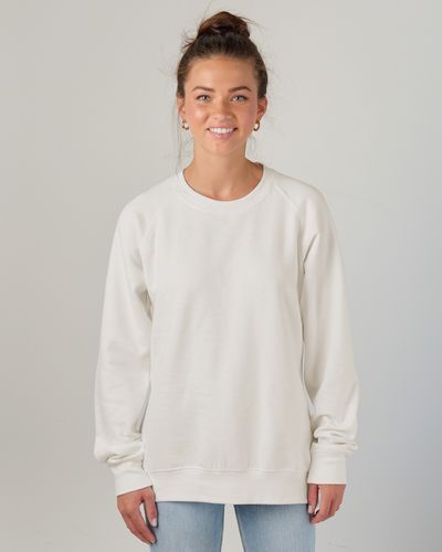LADIES Enza Midweight PFC Crew - EZ325_front image thumbnail
