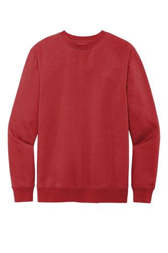 UNISEX District V.I.T. Fleece Crew - DT6104_front image thumbnail