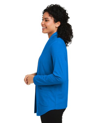 LADIES Devon & Jones Raleigh Stretch Cardigan - DP125W_LS image thumbnail