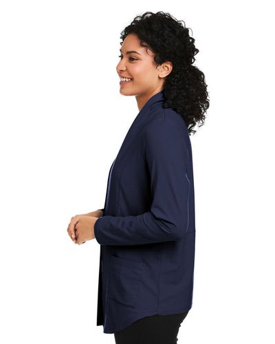 LADIES Devon & Jones Raleigh Stretch Cardigan - DP125W_LS image thumbnail
