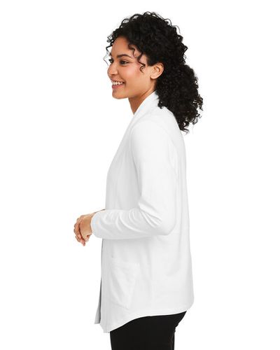 LADIES Devon & Jones Raleigh Stretch Cardigan - DP125W_LS image thumbnail