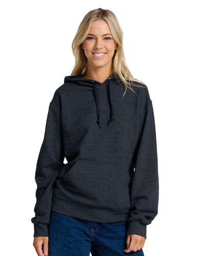 UNISEX Jerzees Ultimate CVC Ring-Spun Hoodie - IC49MR_Front image thumbnail