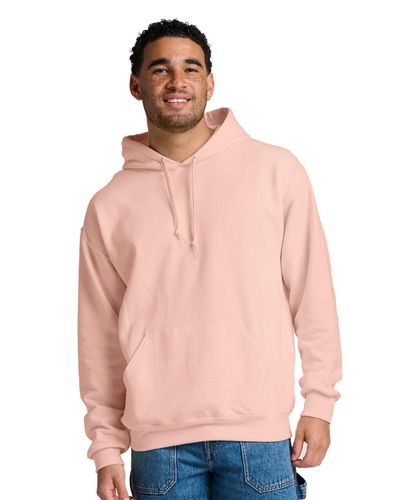 UNISEX Jerzees Ultimate CVC Ring-Spun Hoodie - IC49MR_Front image thumbnail