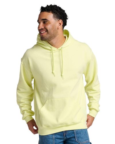 UNISEX Jerzees Ultimate CVC Ring-Spun Hoodie - IC49MR_Front image thumbnail