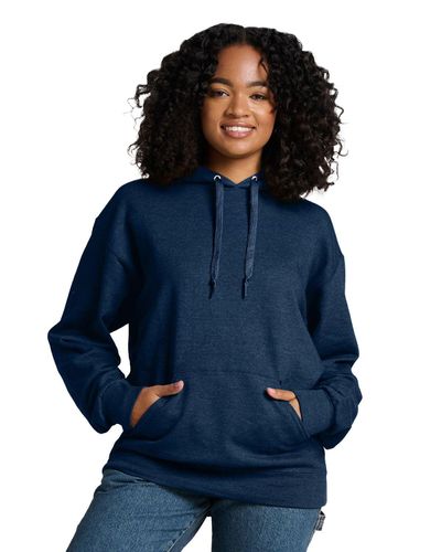 UNISEX Jerzees Ultimate CVC Ring-Spun Hoodie - IC49MR_Front image thumbnail