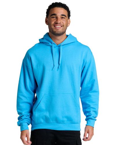 UNISEX Jerzees Ultimate CVC Ring-Spun Hoodie - IC49MR_Front image thumbnail