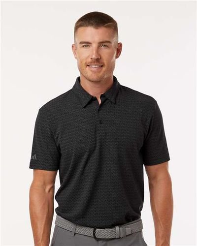 MEN'S Adidas Printed Blend Polo - A702 image thumbnail