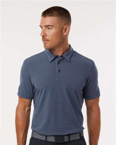 MEN'S Adidas Printed Blend Polo - A702 image thumbnail
