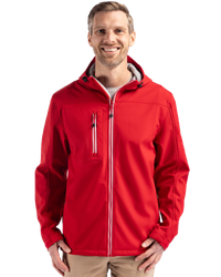 Image of MEN'S Clique Telemark Eco Stretch Softshell Hooded Jacket - MQO00075