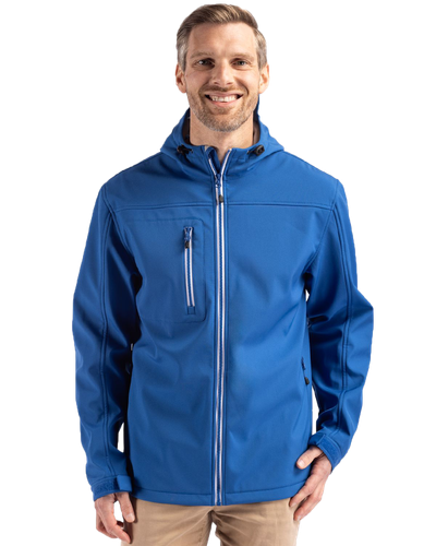 MEN'S Clique Telemark Eco Stretch Softshell Hooded Jacket - MQO00075 image thumbnail