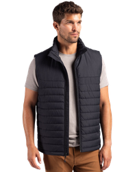 Image of MEN'S Clique Elevation Eco Puffer Vest - MQO00080