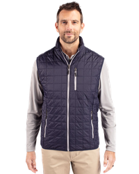 Image of MEN'S BIG & TALL Cutter & Buck Rainier PrimaLoft® Eco Insulated Puffer Vest - BCO00019