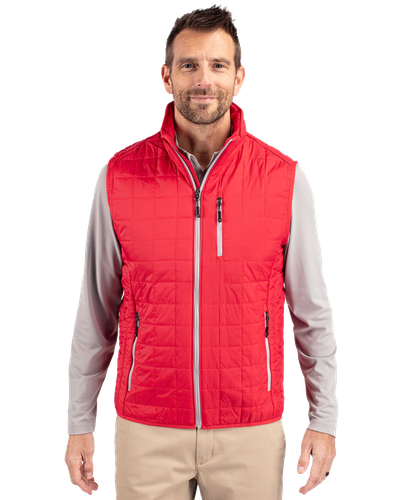 MEN'S BIG & TALL Cutter & Buck Rainier PrimaLoft® Eco Insulated Puffer Vest - BCO00019 image thumbnail