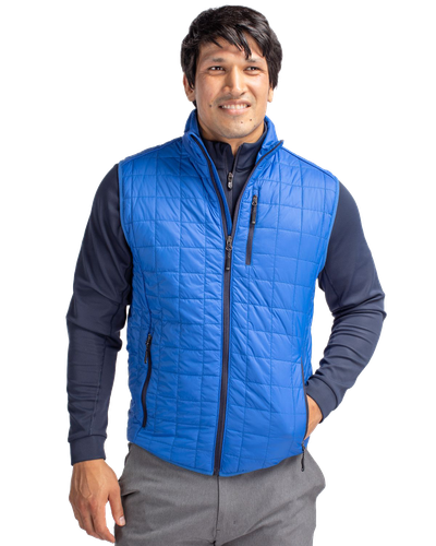 MEN'S BIG & TALL Cutter & Buck Rainier PrimaLoft® Eco Insulated Puffer Vest - BCO00019 image thumbnail