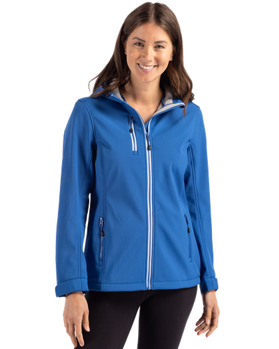 LADIES Clique Telemark Eco Stretch Softshell Hooded Jacket - LQO00061 image thumbnail