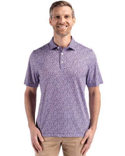 MEN'S Cutter & Buck Pike Eco Flora Print Recycled Polo - MCK01344 image thumbnail
