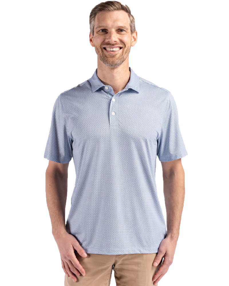 MEN'S BIG & TALL Cutter & Buck Pike Eco Diamond Dot Print Recycled - BCK01343 primary image