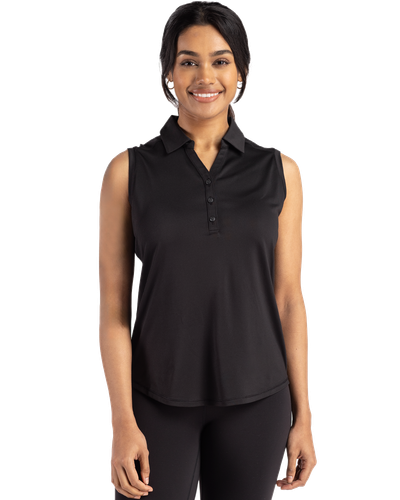 LADIES Cutter & Buck Forge Eco Stretch Recycled Sleeveless Polo - LCK00197 image thumbnail