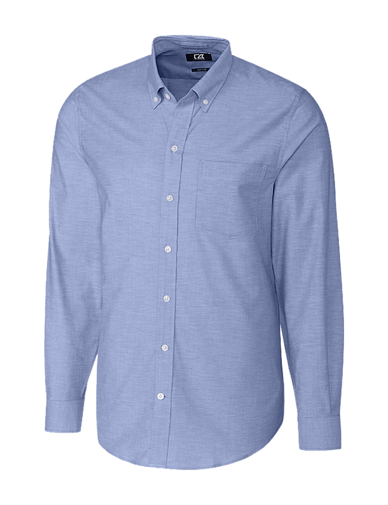 MEN'S Cutter & Buck Stretch Oxford Long Sleeve Dress Shirt - MCW00138 primary image