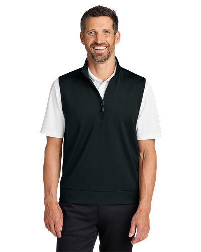 MEN'S Port Authority C-FREE Double Knit 1/4 Zip Vest - K880V_1Clr image thumbnail