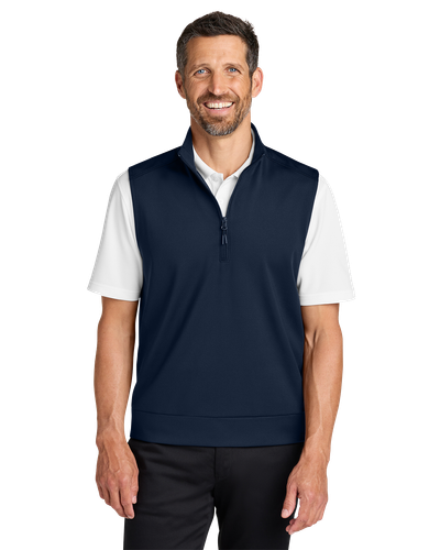 MEN'S Port Authority C-FREE Double Knit 1/4 Zip Vest - K880V_1Clr image thumbnail
