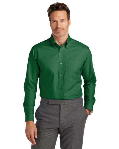 MEN'S Brooks Brothers Wrinkle-Free Stretch Nailhead Shirt - BB18002_1Clr image thumbnail